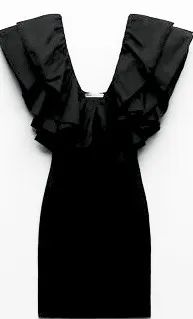 Spilling Tea NWT BLACK Fitted off - Image 2