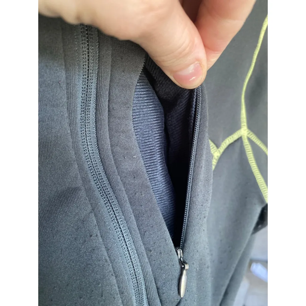 Avalanche Zero Restrict Zip Jacket Hoodie Hiking Granola Outdoor Performance - Image 7