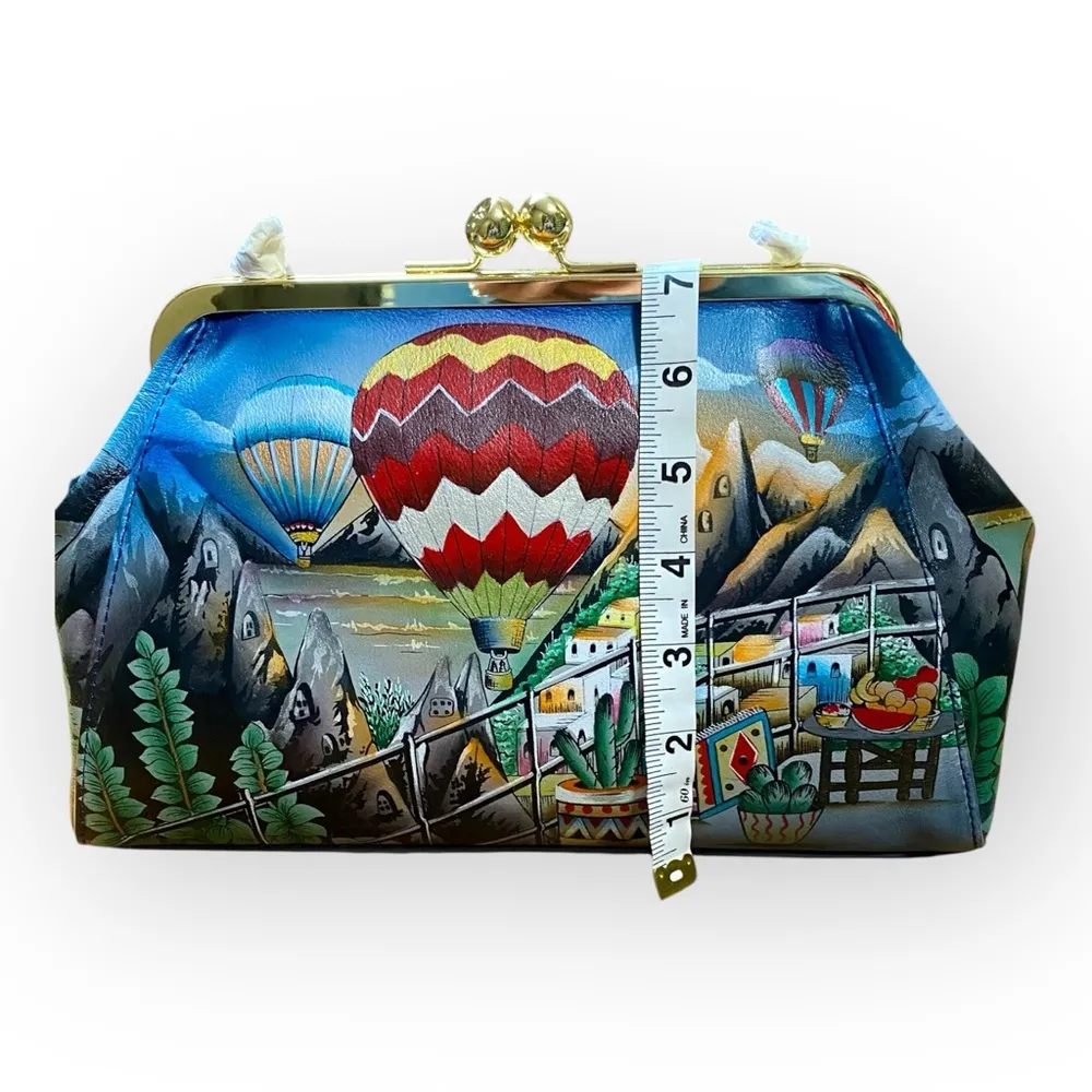 🌈 NWT Anuschka Genuine Leather Hand - Image 9