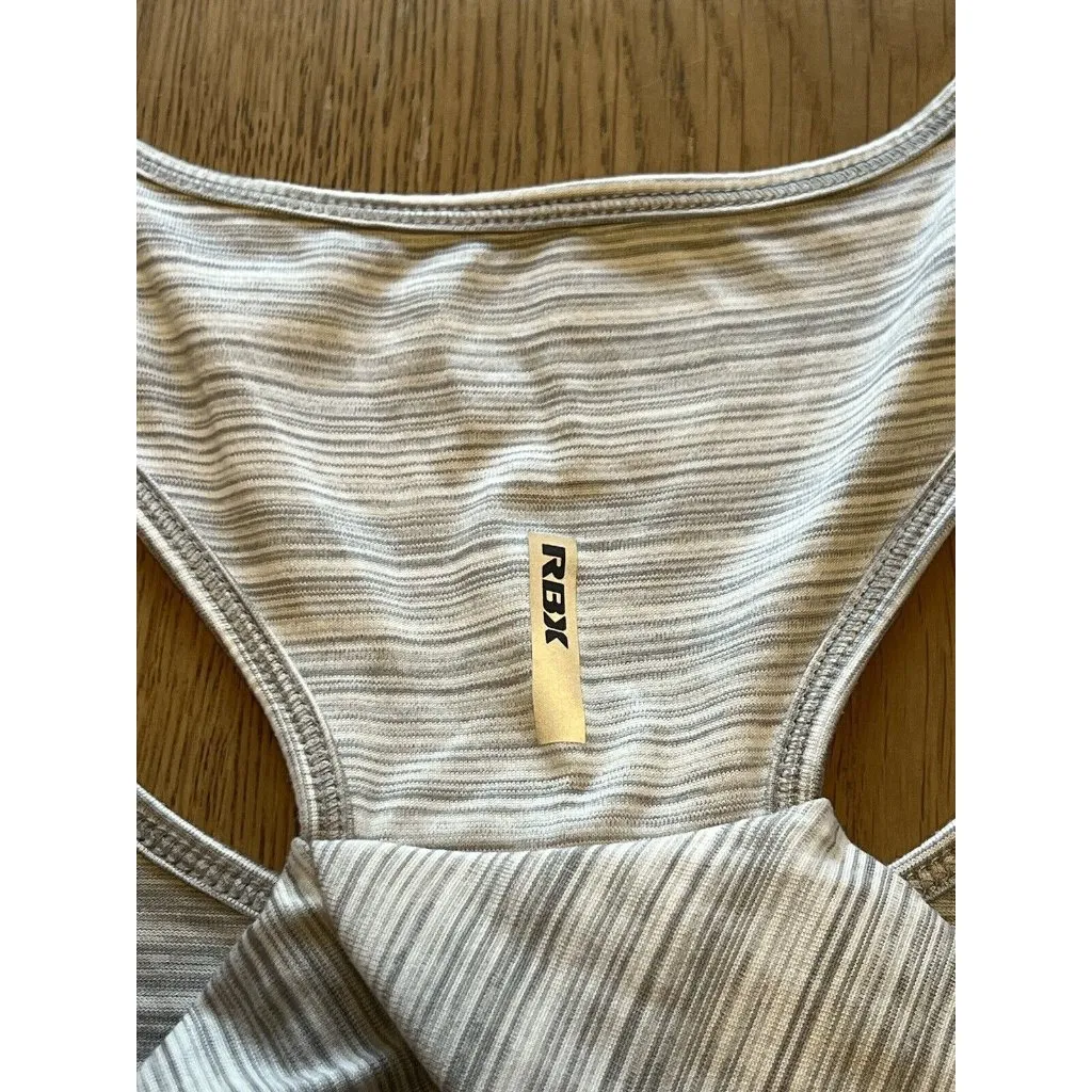 RBX Performance‎ Tank Top Womens Size Large Sleeveless Gray Athleisure Yoga Gym - Image 4
