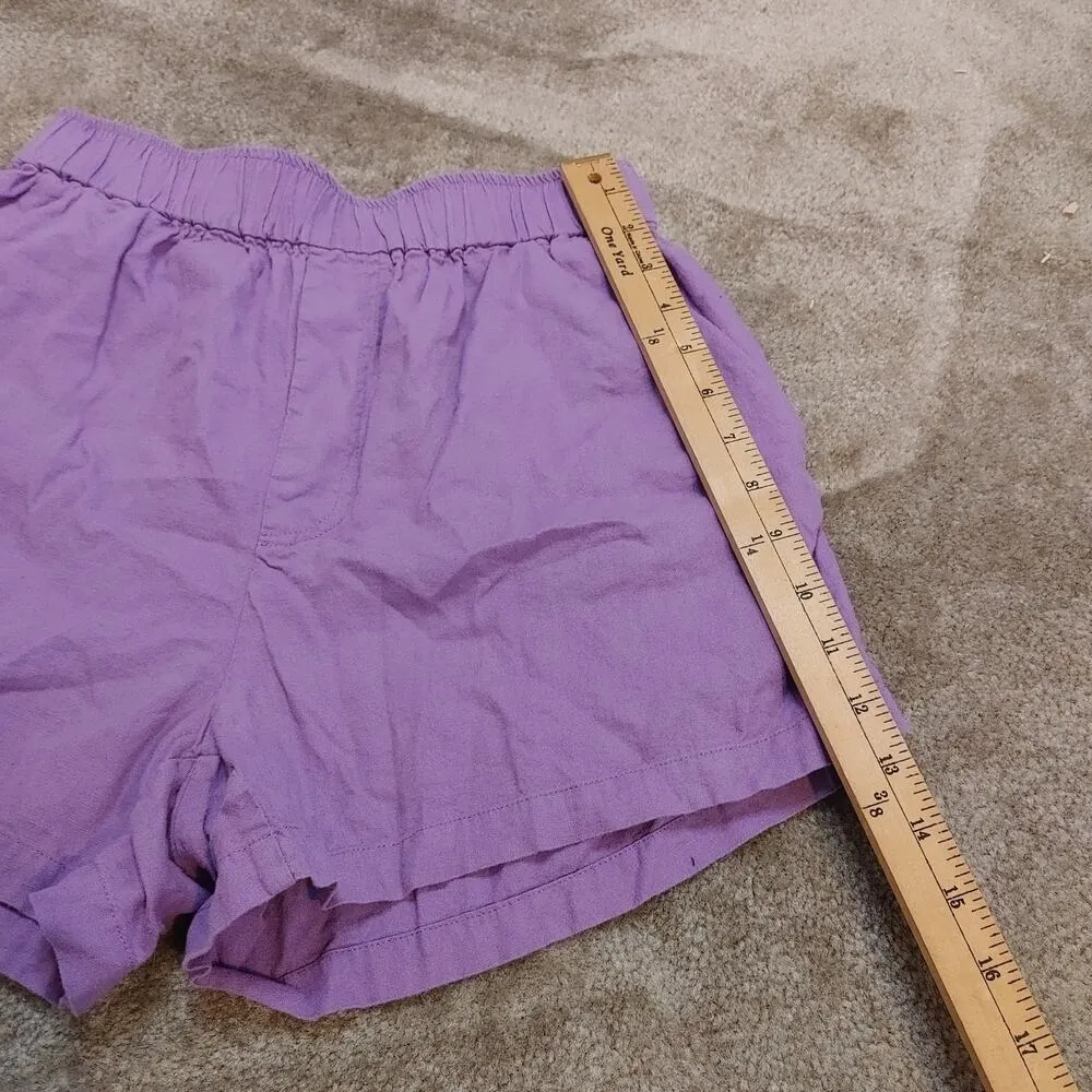 We Wore What Revolve Size Small S Purple Shorts Pockets Summer Spring - Image 3
