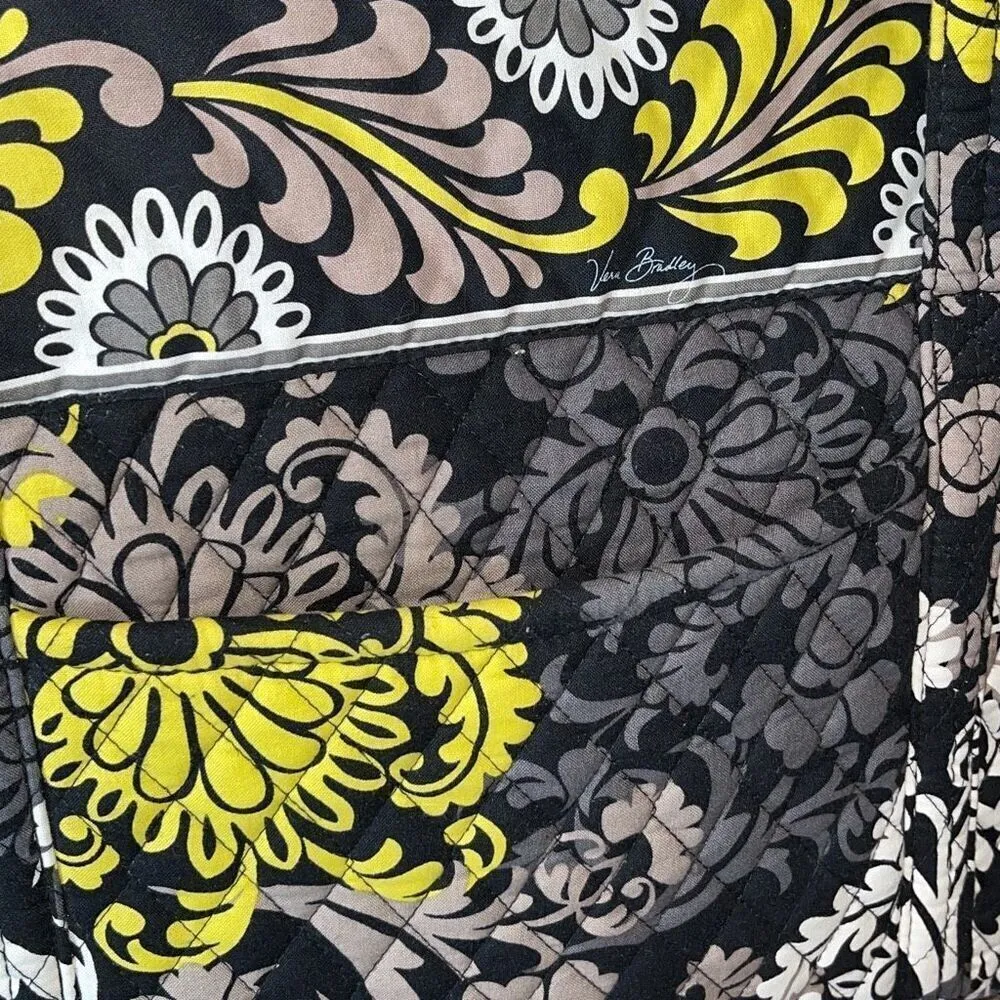 Vera Bradley Womens Retired Baroque Print Quilted Large Travel Tote Handbag Mult - Image 6