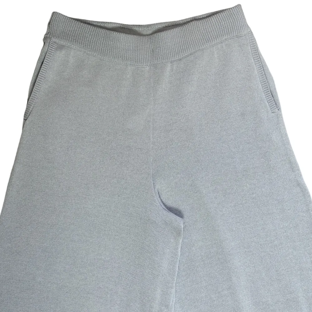 Beach Nolan Knit Lavender Lilac High Waist Genie Linen Blend Pants - Image 5