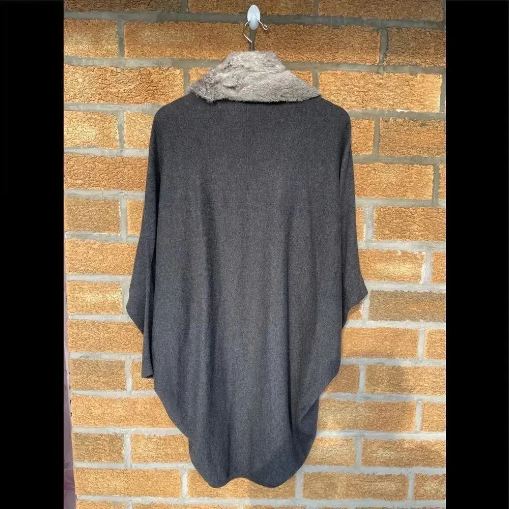 Joie Rabbit Fur Collar Sweater small - Image 9