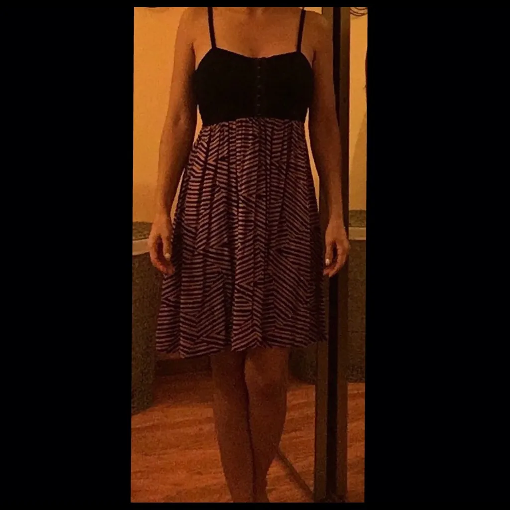 Xhilaration Dress Hook & Eye Stretchy Soft Comfy Size Xs/Sm - Image 2