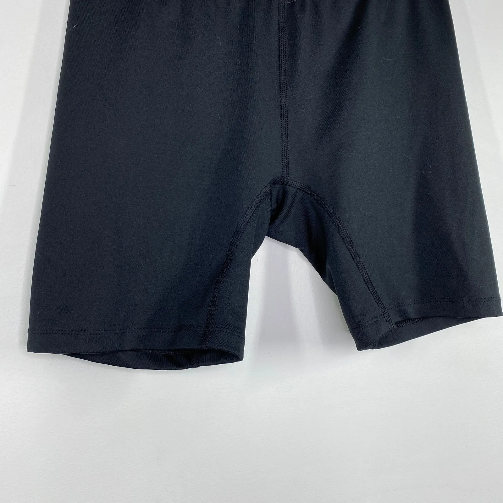 Bcg Solid Black Pull On Compression Activewear Shorts Women's Size Small S - Image 2
