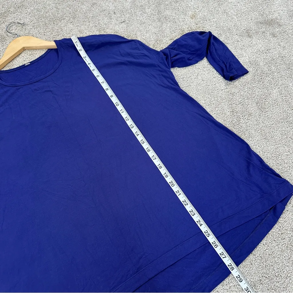 Lululemon Women’s City Bound Long Sleeve Shirt Top in Emperor Blue Size 12 - Image 11