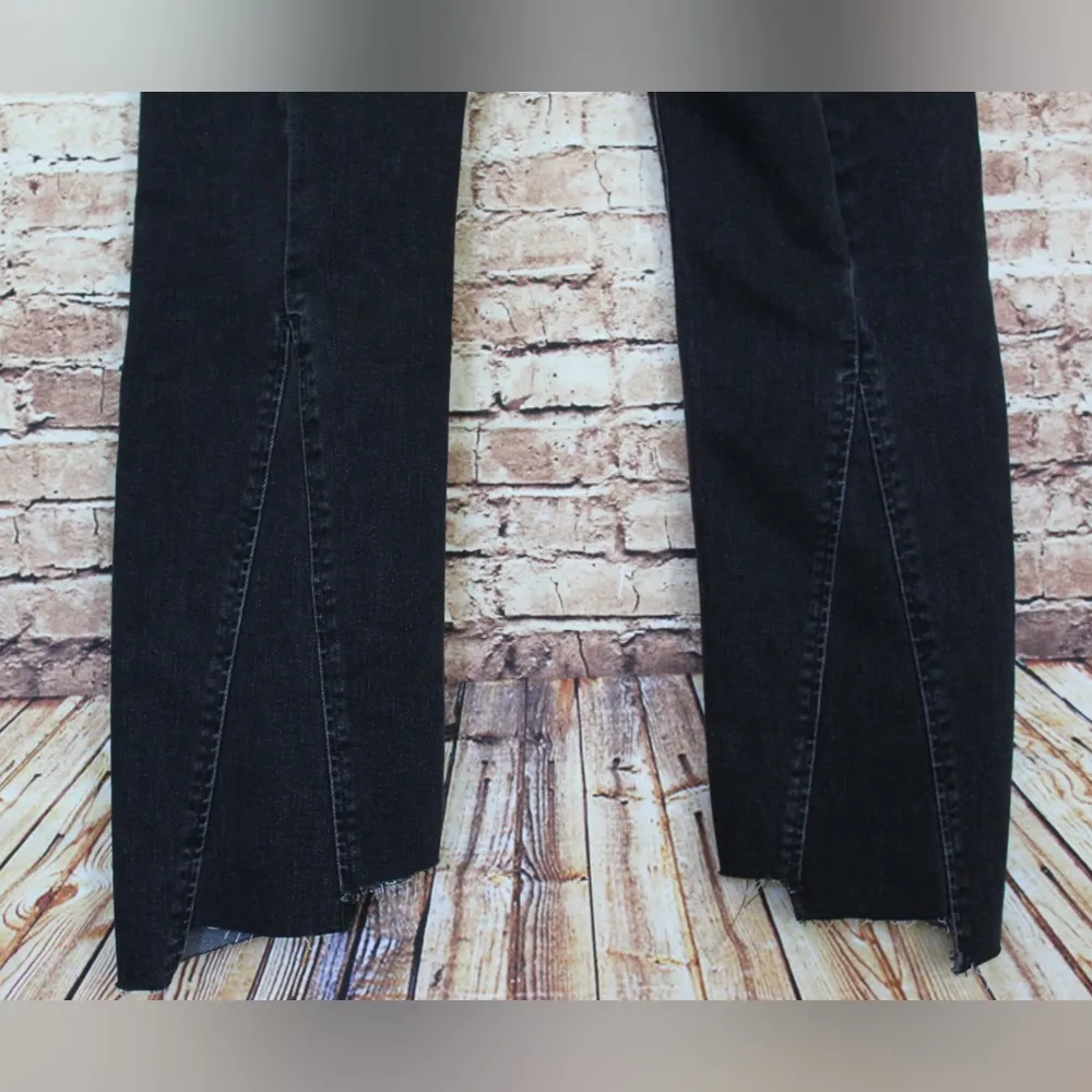 Lucky Brand | Black Wash Ava Skinny Reworked ReMade Jeans - Image 7