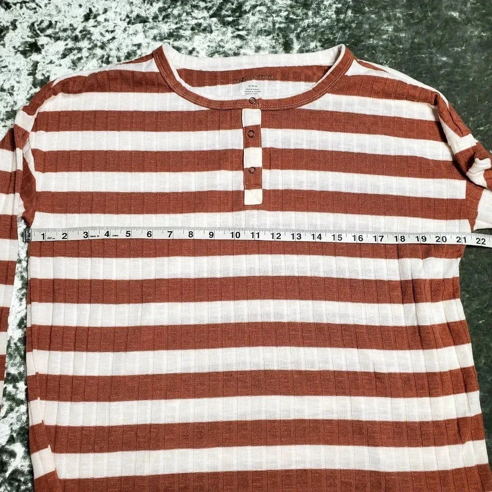 American Eagle Ribbed Striped Top - Image 3