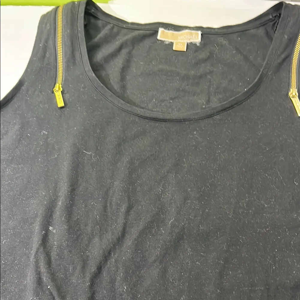 Michael Kors Black Sleeveless Top - Image 15