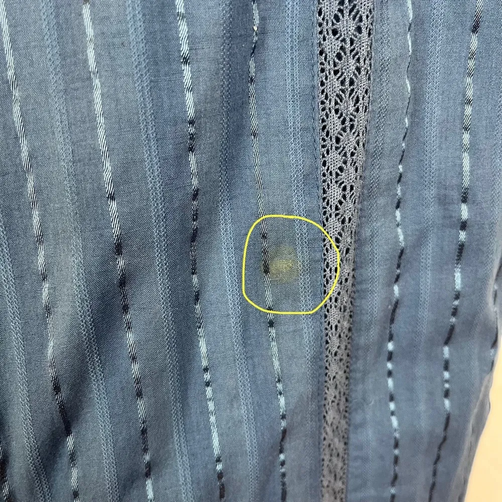 Tularosa Blue Strapless Tie Front Jumpsuit - Image 4