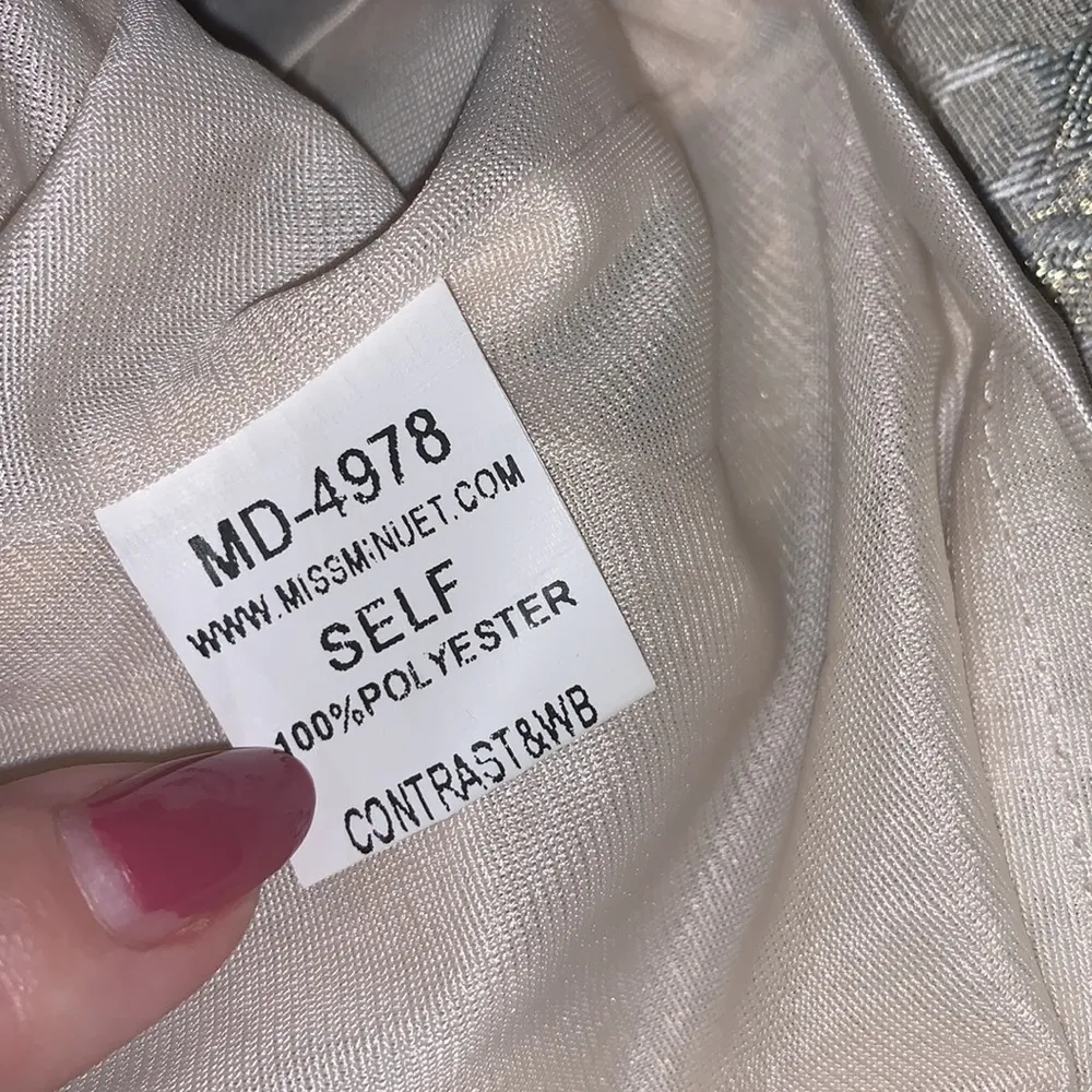 Akira Black Label‎ Purple/Green/Black Strapless Corset Mini Dress NWT Sz M - Image 9