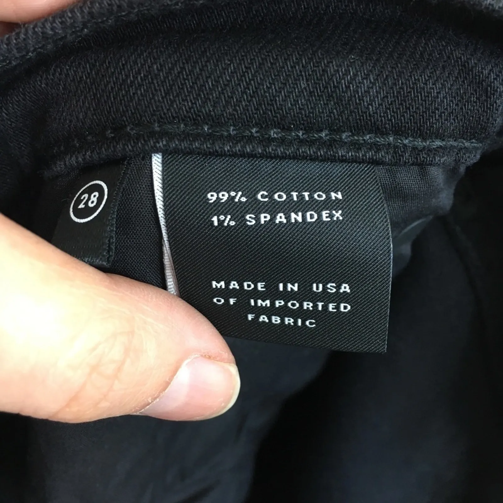 NWT GRLFRND Tatum black button fly jeans - Image 8