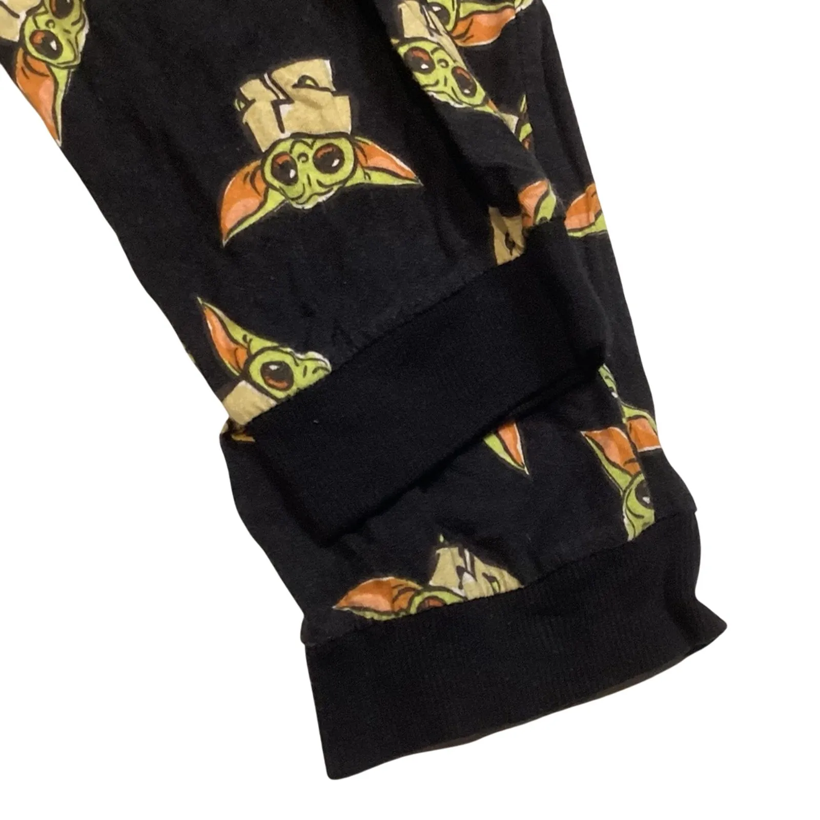 Baby Yoda Pajama Pants Star Wars Mandalorian Drawstring waistband - Image 6