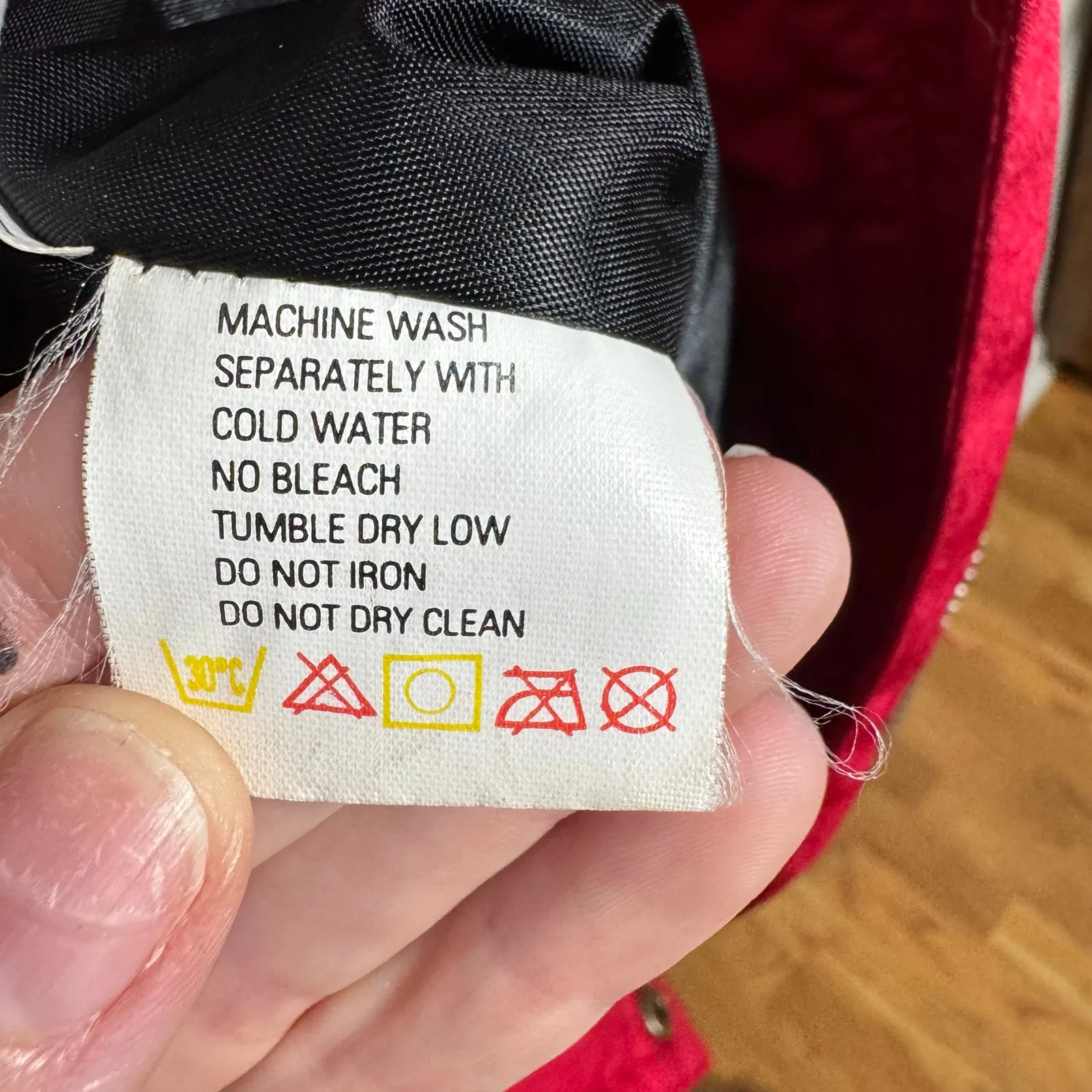 Kaelin Ski Jacket Women 10 Red Floral Embroidery Vintage Sport Outdoor Retro - Image 6