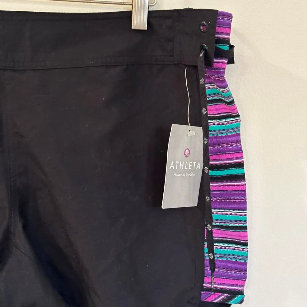 Athleta Santa Cruz Board Shorts sz 12 NEW - Image 7