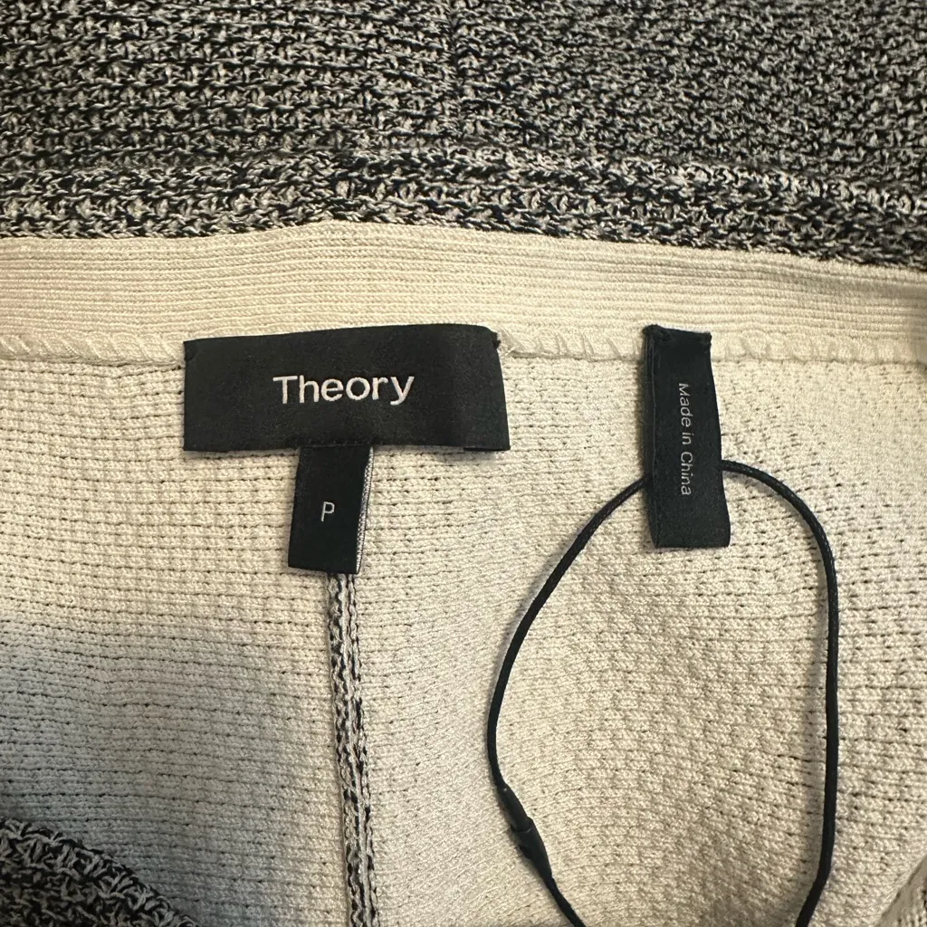 Theory Gida Knit Flare Mini Skirt - Prosecco Tweed Effect XS - Image 3