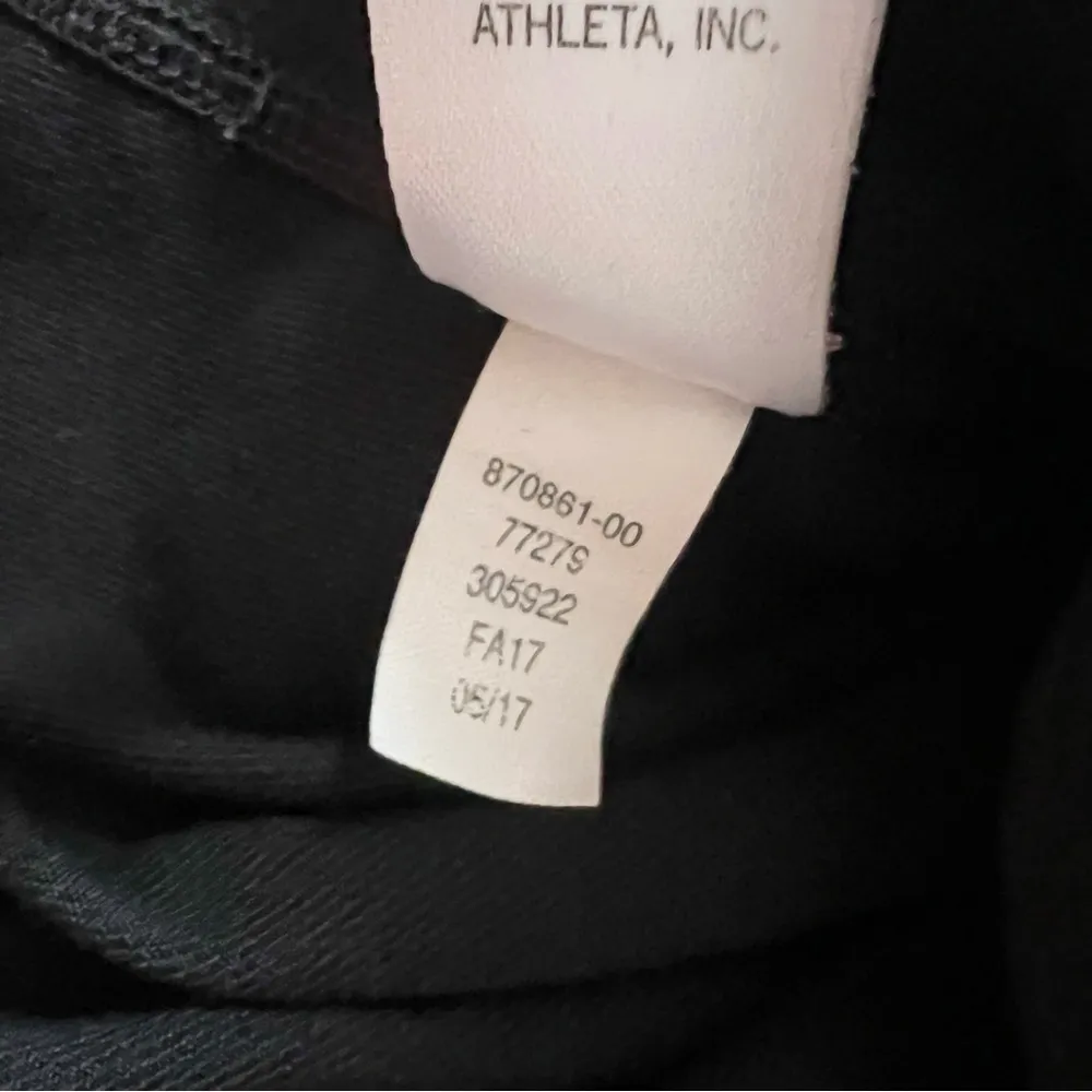 Athleta Sueded Strut Tights Black SIZE XS Style #870861 Leggings High Rise - Image 10