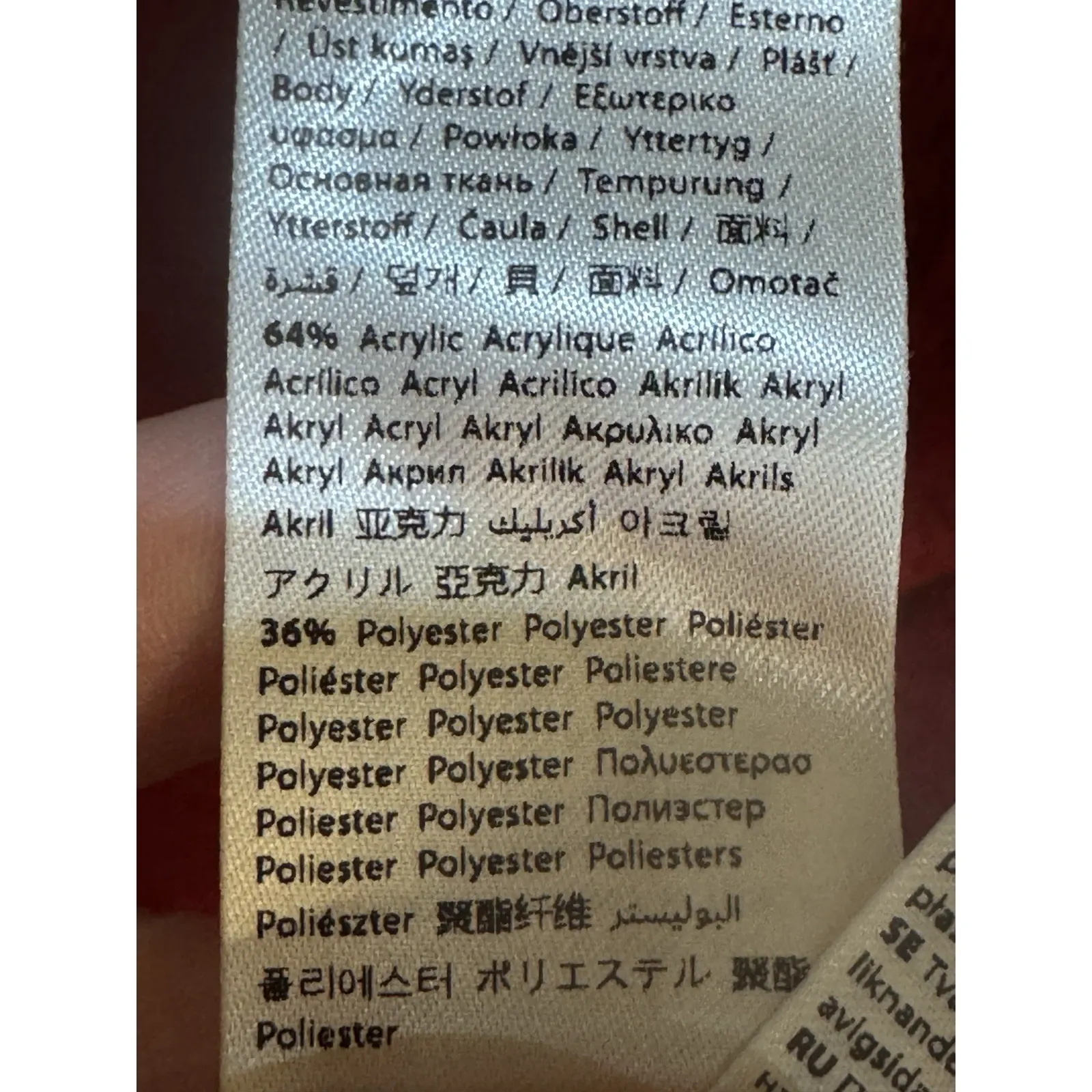 NA-KD Women Textured Casual Sweater Dress, Red Size Large Turtleneck - Image 8