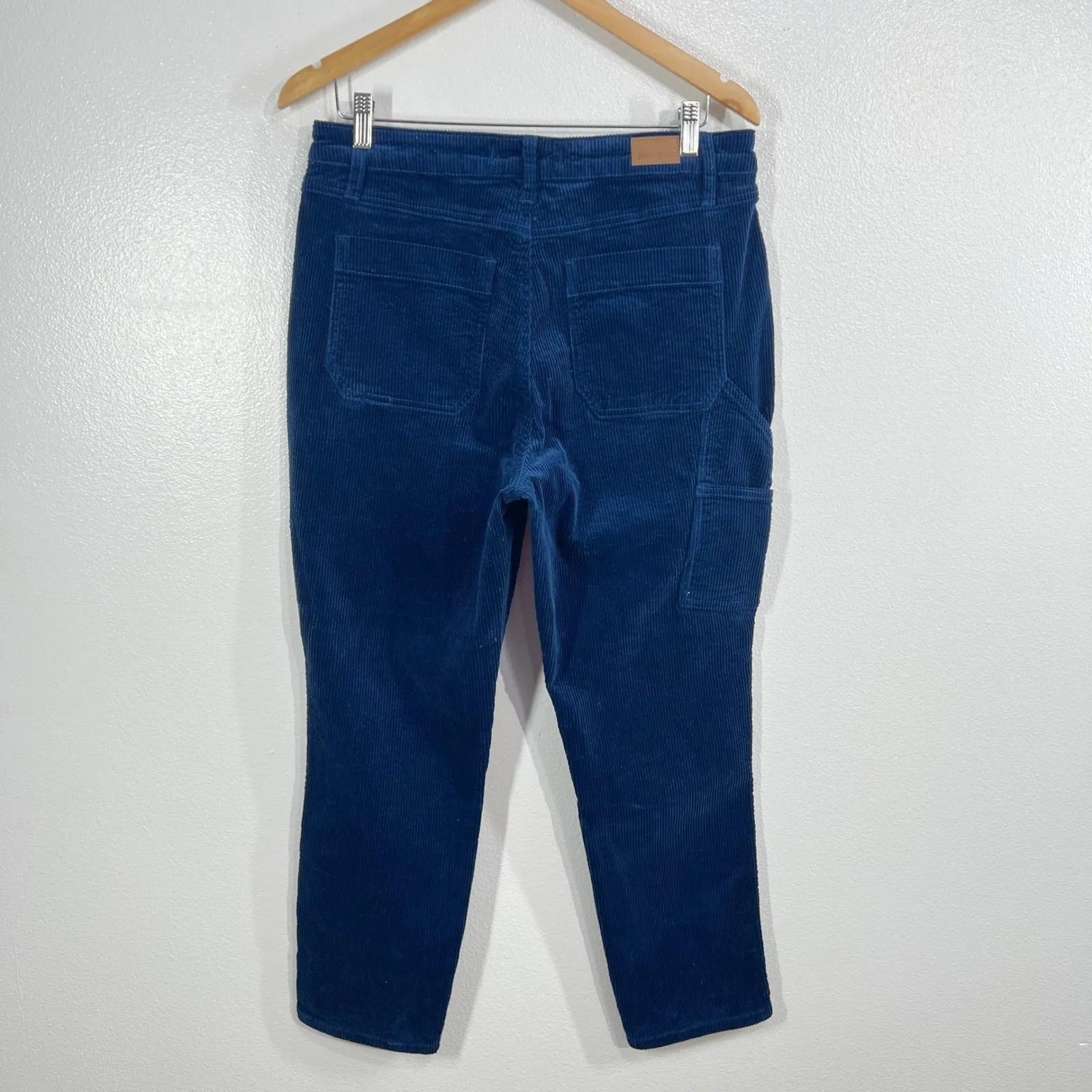 Judy Blue Corduroy Slim Fit Pants Womens 29 Blue Stretch Mid Rise Casual JB88378 - Image 2