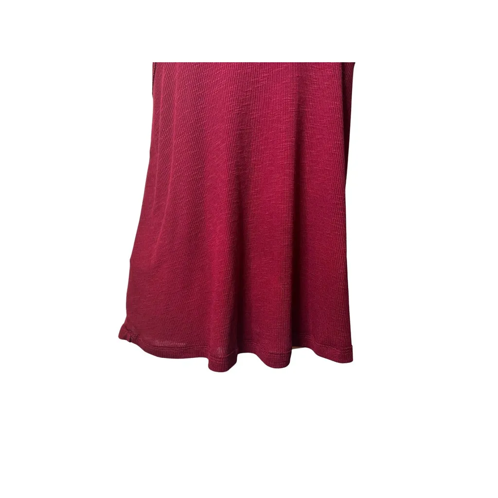 Intimately Free People Size Extra Small Wine Tank Top Red - Image 9