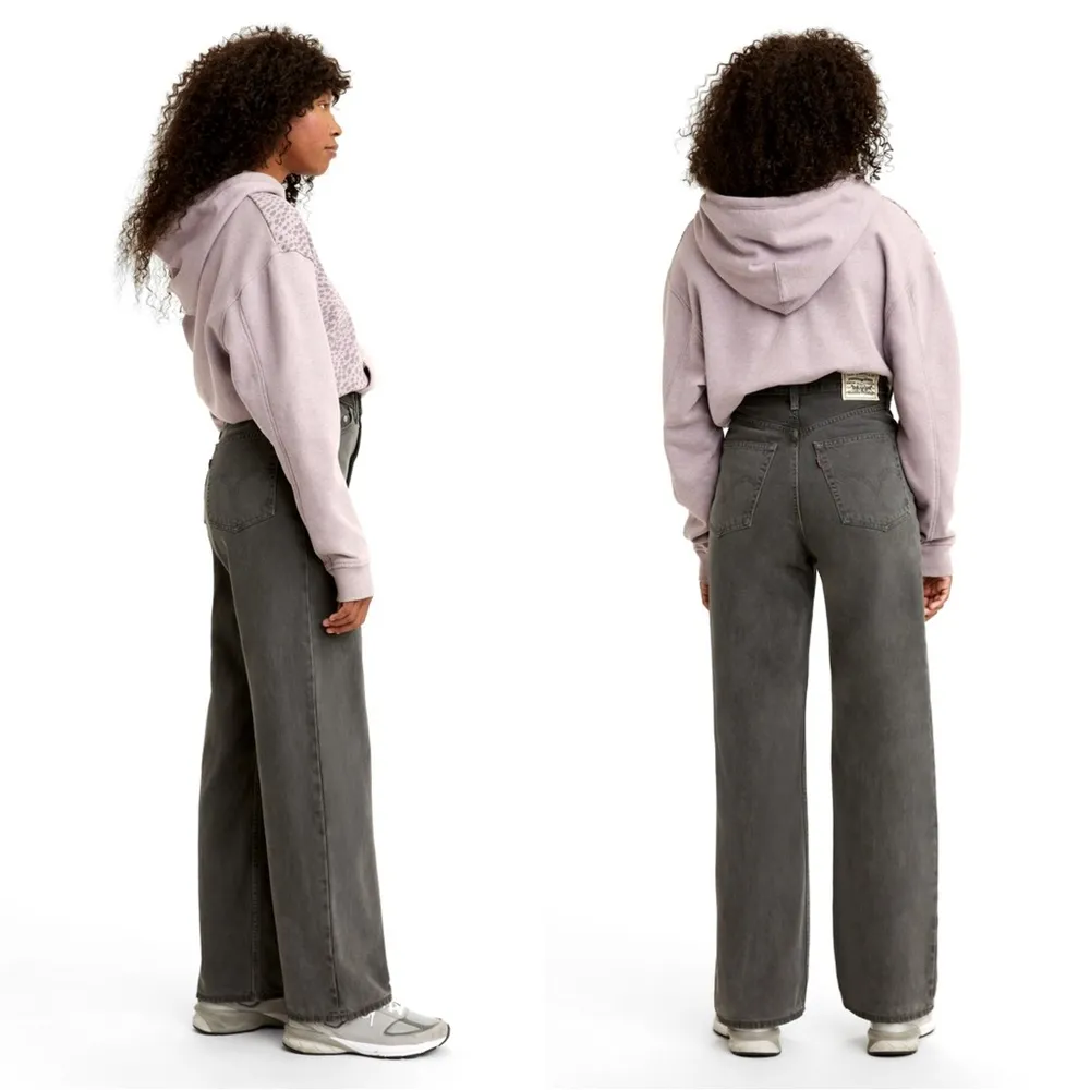 Levi’s • WellThread® High Loose Women's Jeans baggy wide leg Silver Bloom grey - Image 12