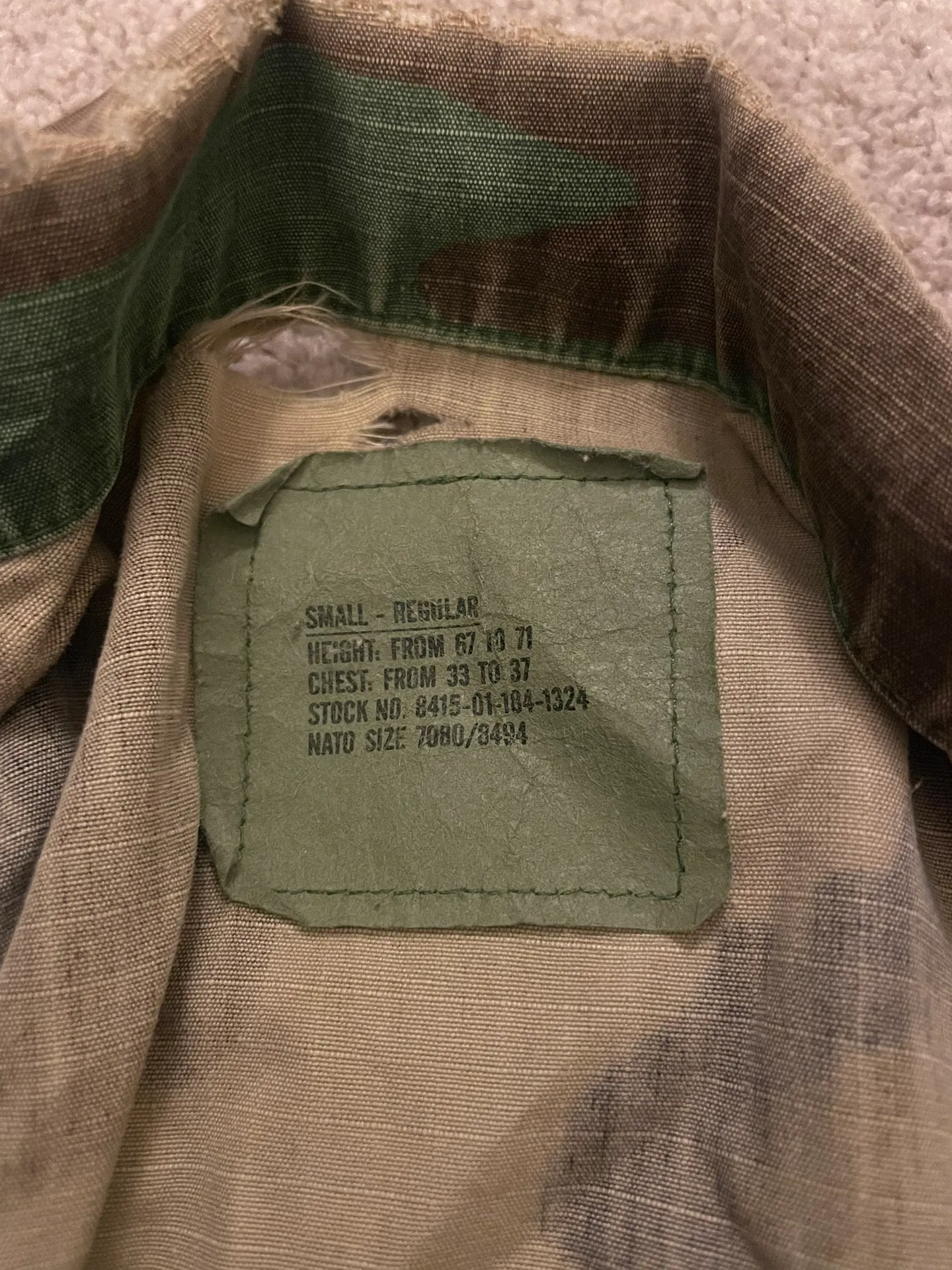 Vintage Air Force Jacket Green Size M - Image 4