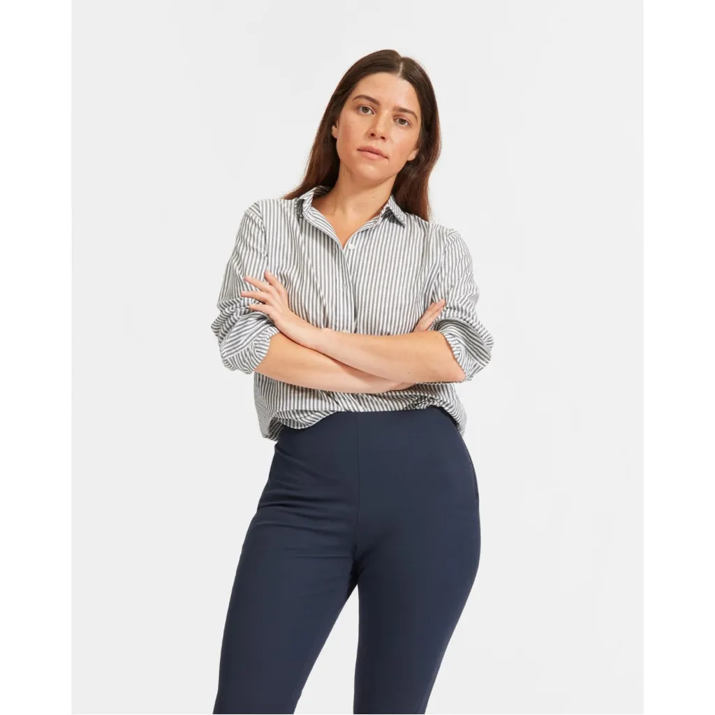 NWOT Everlane Side Zip Stretch Cotton Pant Size 00 - Image 14