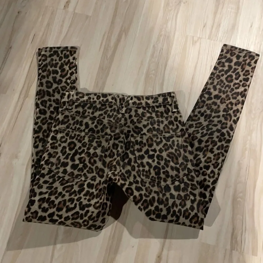 Veronica Beard Brooke Skinny midrise leopard print jeans size 25/0 - Image 6