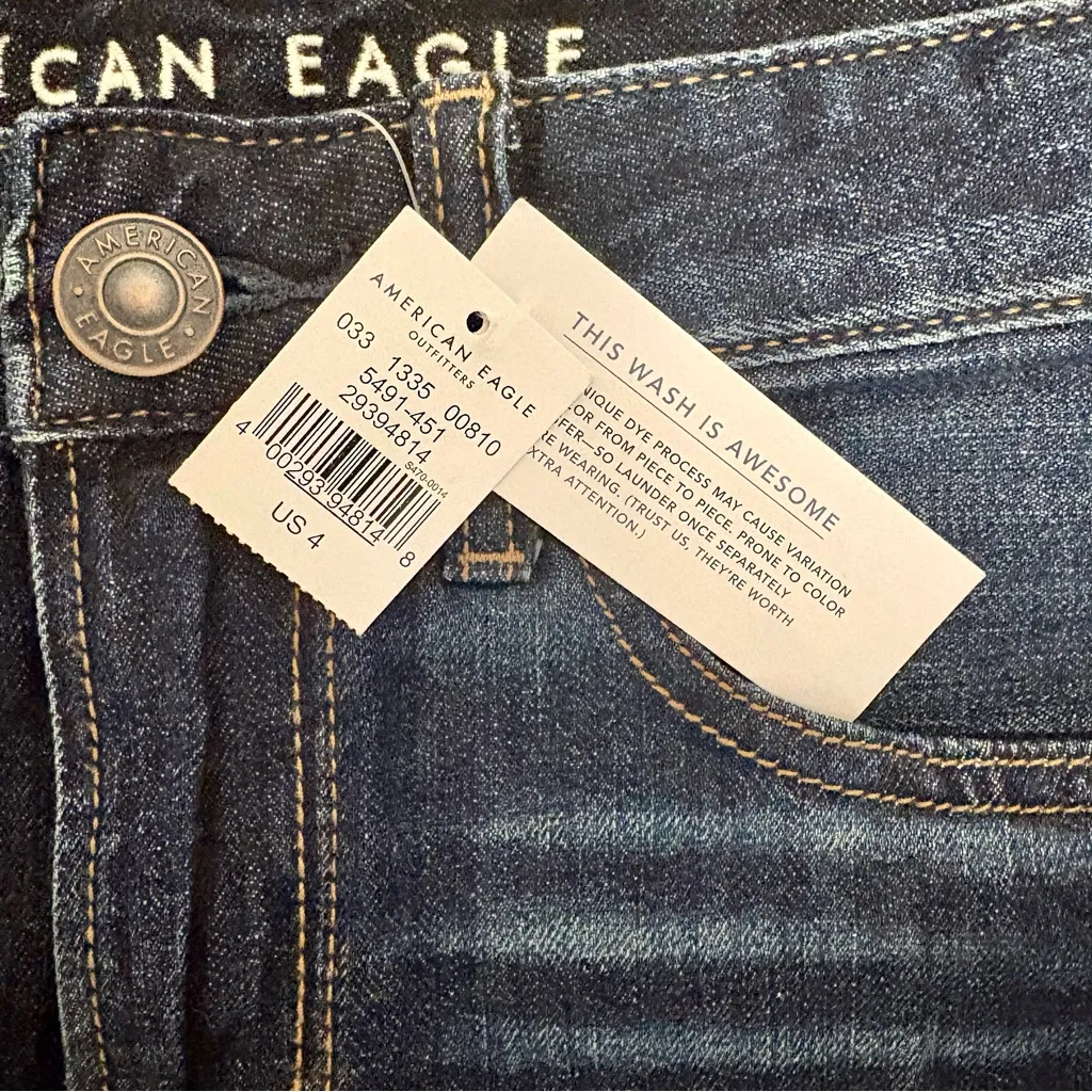 American Eagle Tomgirl Midi Denim Shorts* - Image 2