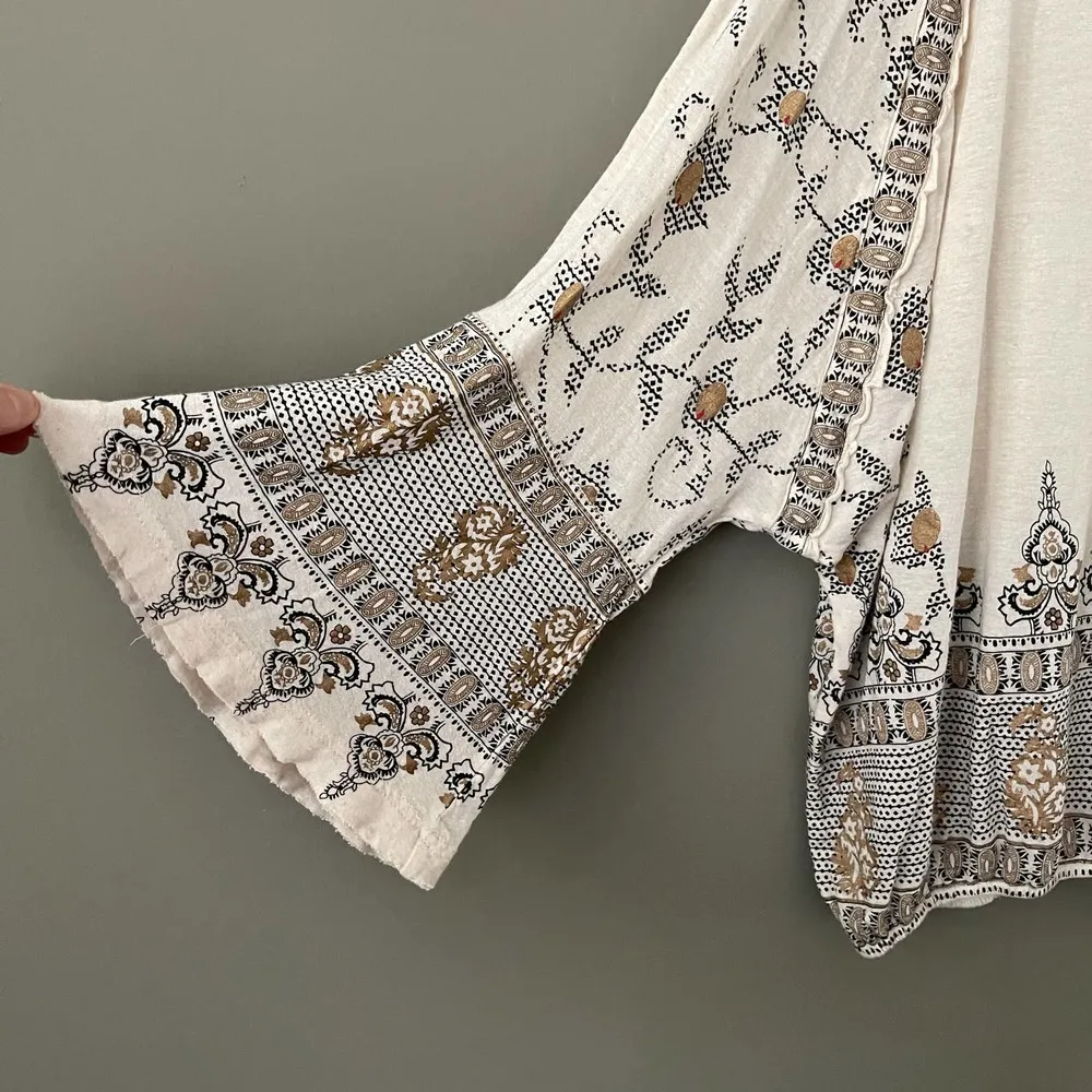 Free People Medallion Printed Dolman Long Sleeve - M - Image 27