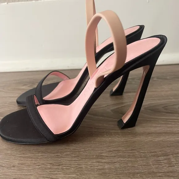 Piferi‎ Ginevra Satin Pumps Black Size 6 - Image 6