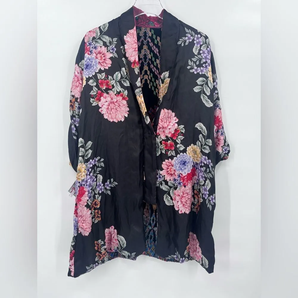 JOHNNY WAS - WOMEN'S‎ PAYDEN REVERSIBLE KIMONO size XS - Image 7