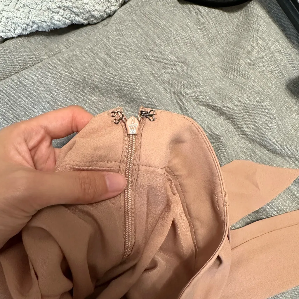 last chance Skirt NWOT Pleated Ann Taylor Petite Size 0 Blush Pink - Image 6