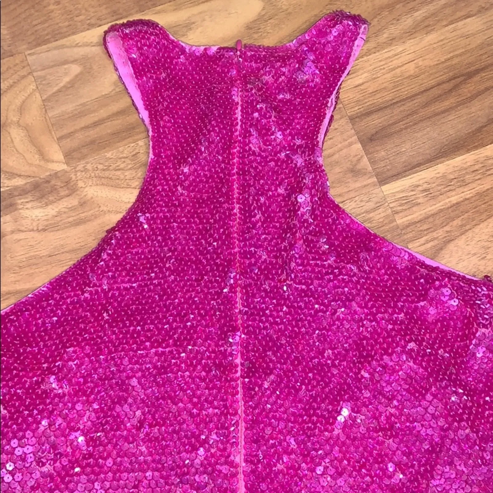 French Connection Sparkle Sequin Tank Sz 2 NYE New Years - Image 9