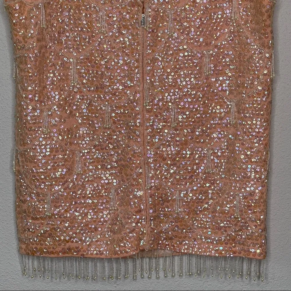 Vintage Beaded‎ Sweater Tank Size undefined - Image 5