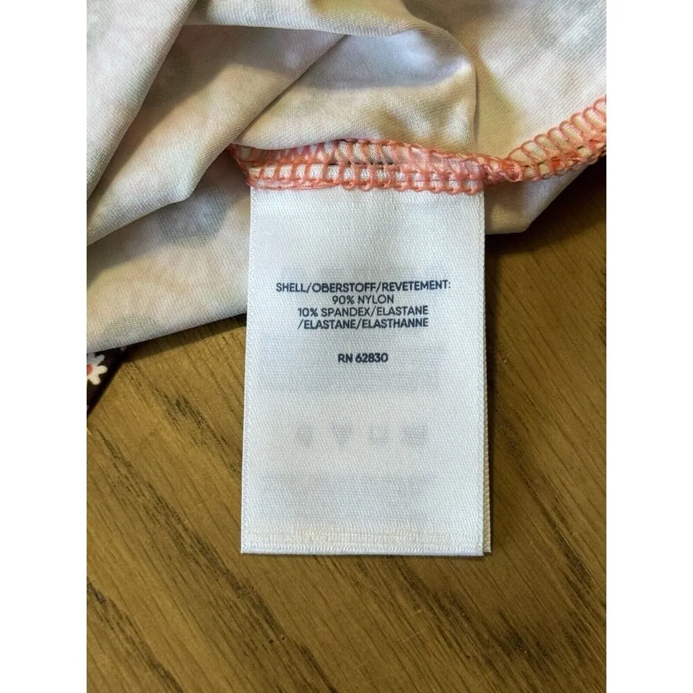 Lands‎ End Size XL Swim Shirt Rash Guard UPF 50 Long Sleeve Paisley Lightweight - Image 7