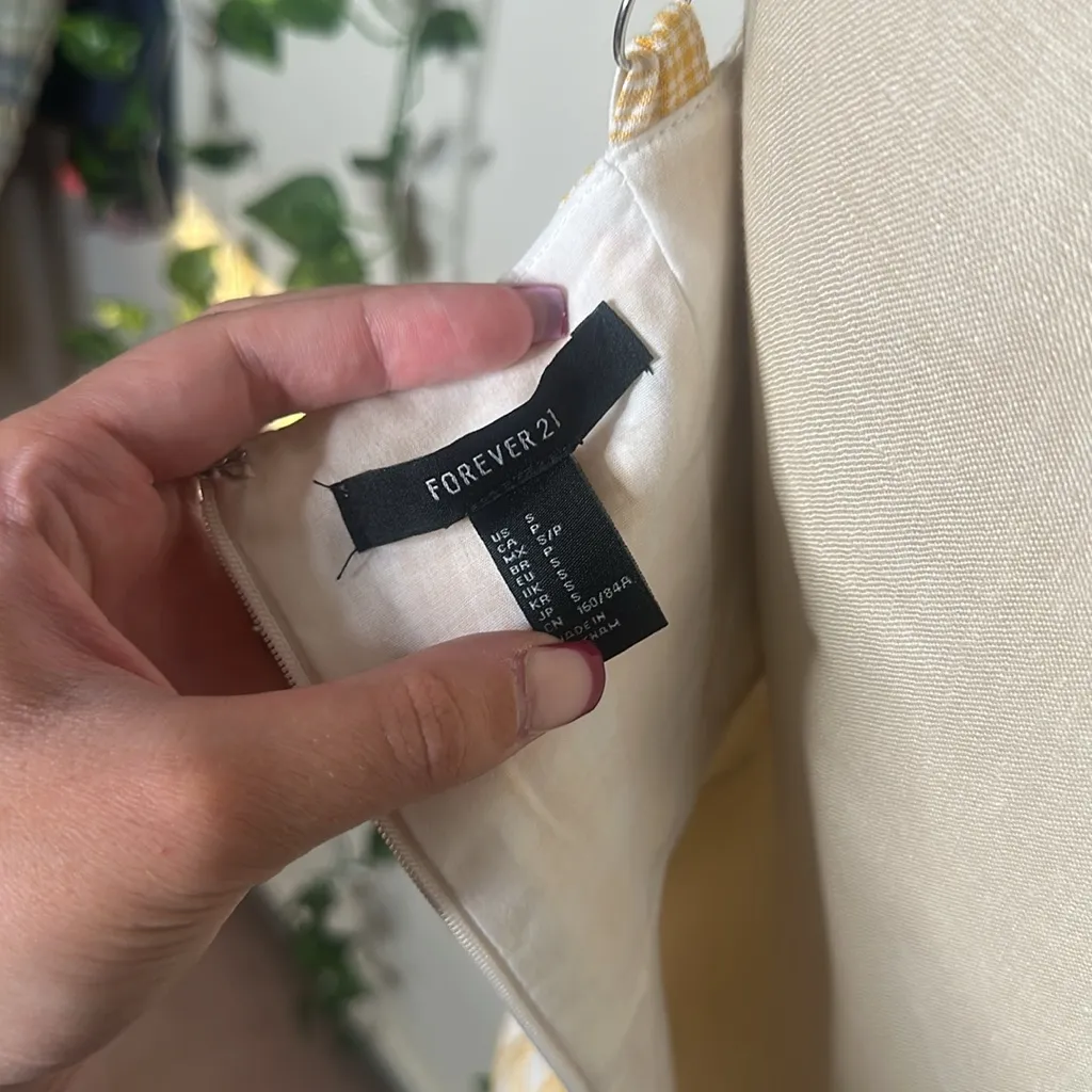 Forever 21 Gingham Mini Dress - Image 5