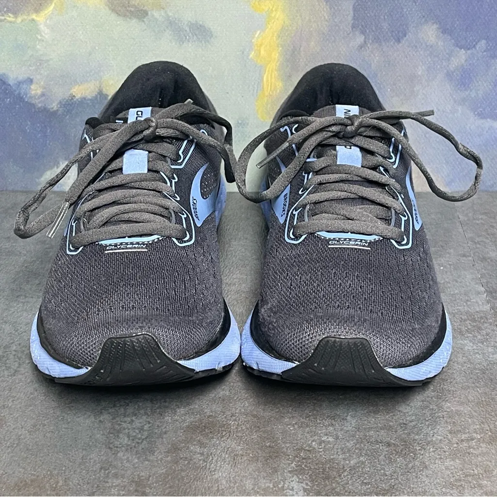 Brooks Glycerin 18 Women's Running Shoes Black/Ebony/Cornflower Size 6.5B - Image 5