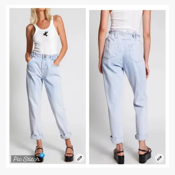 One Teaspoon Purple Haze Pioneer High Waist Vintage Fit Jeans - Image 2