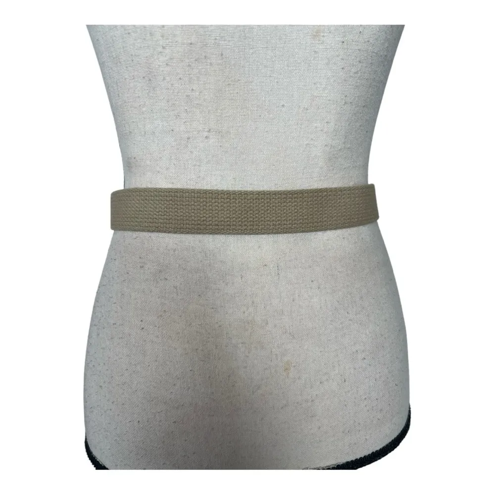 Vintage Cream and Gold Belt - Image 2