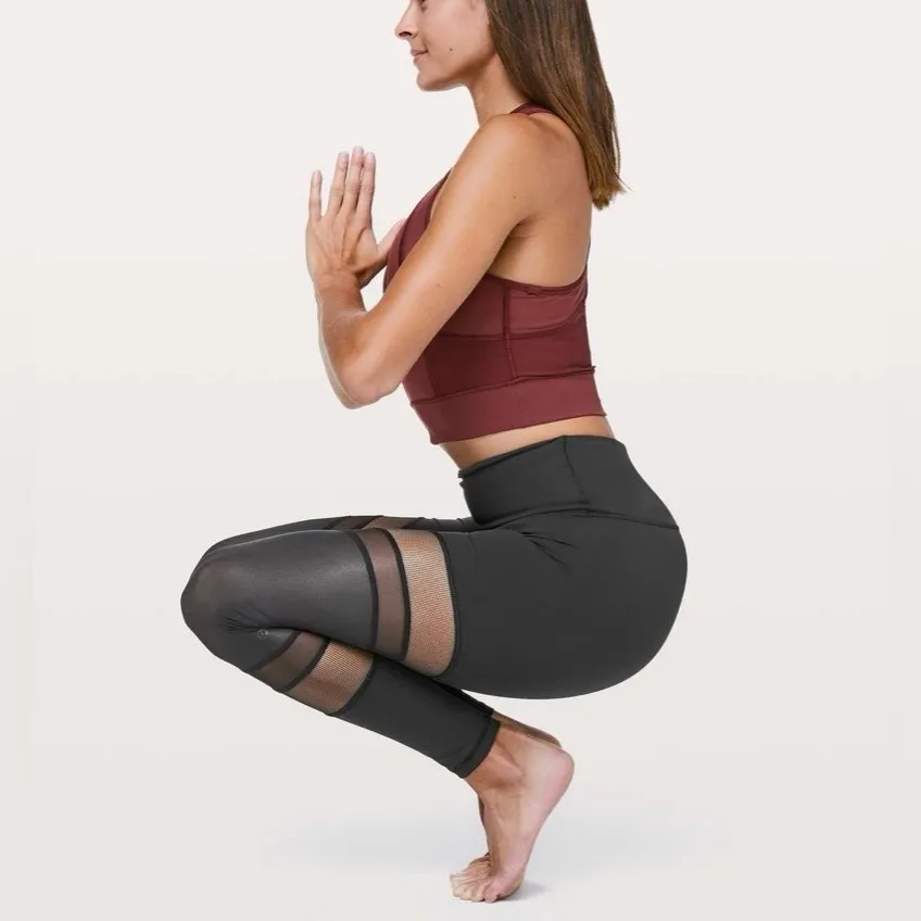 Lululemon Seek The Heat Tight Legging Pant 28” Black Size 8 | Rare 2018 Edition - Image 3