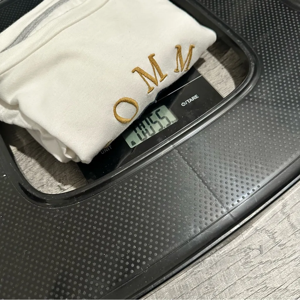 Tommy Hilfiger Women's Medium gold embroidered logo white relaxed fit round neck - Image 6