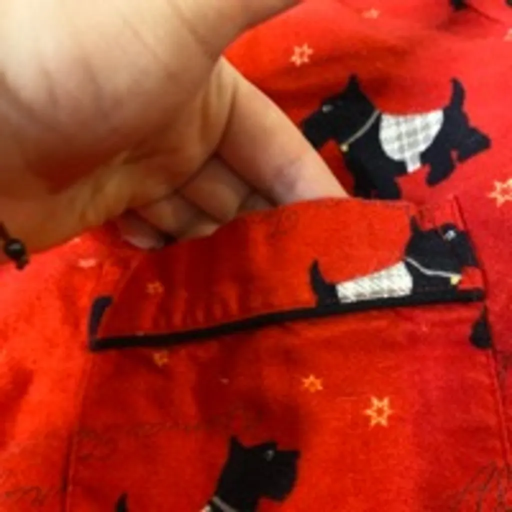 Classic Elements Red Black Women's Pajamas M (10-12) - Image 4