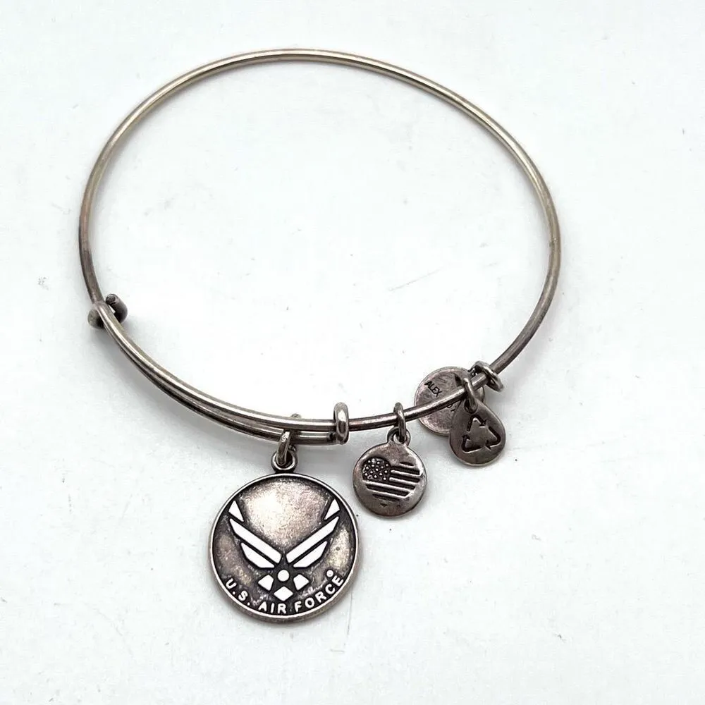 Alex‎ & Ani Air Force Charm Bangle Bracelet - Image 2