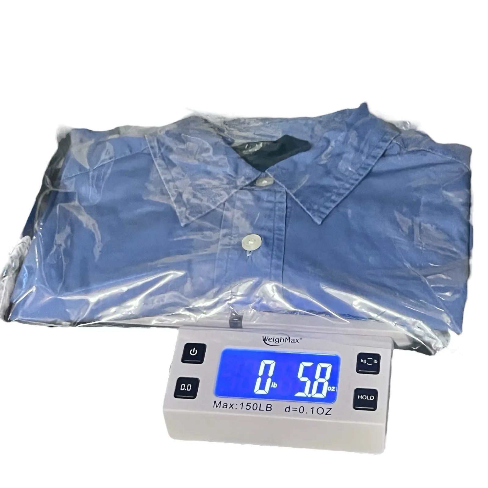 Vintage Ralph‎ Lauren Petite Crest  Long Sleeve Blue Shirt Size 2P Y2K Academia - Image 9