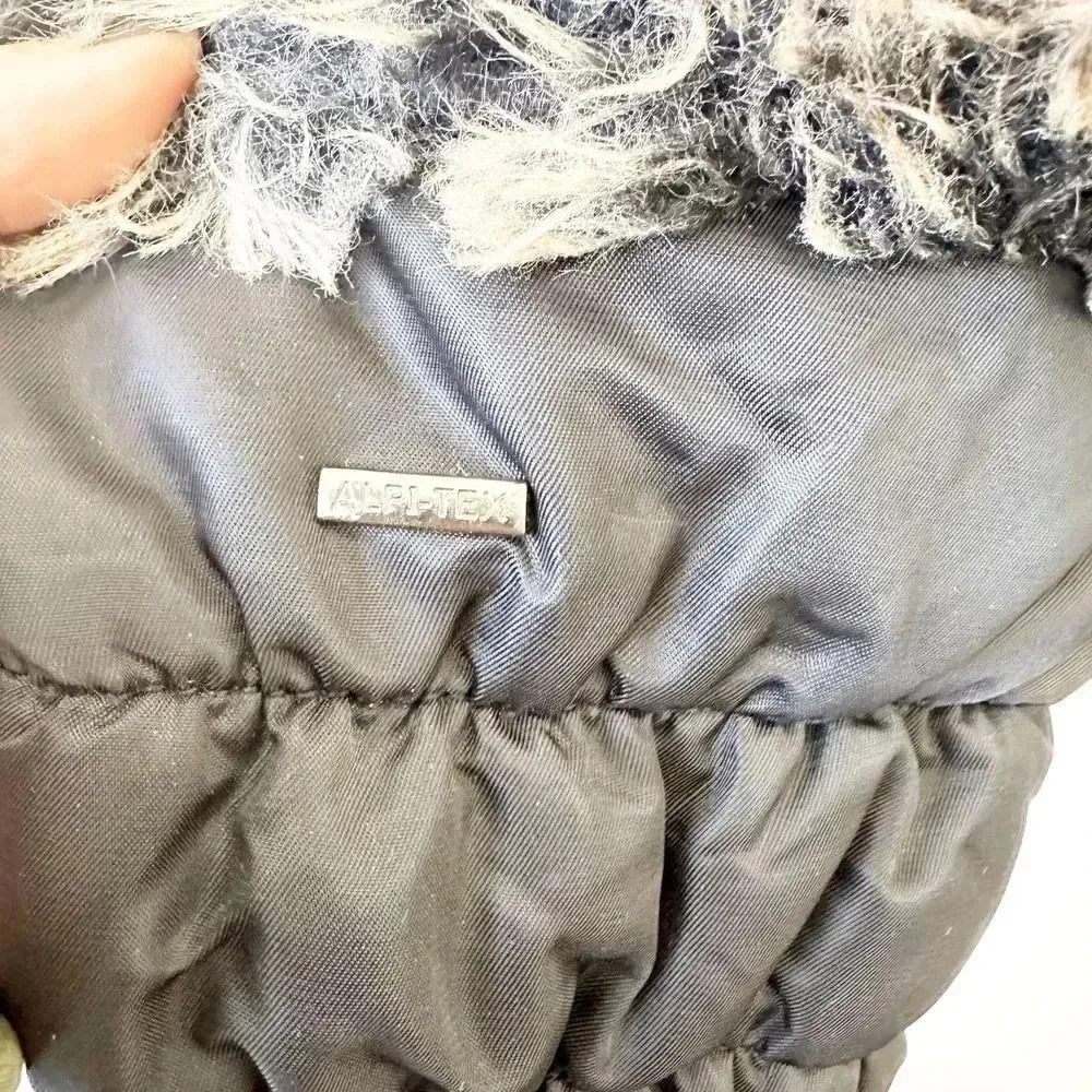 Spring Step Womens Alpi-Tex Vanish Faux Fur Trim‎ Black Snow Boots Size 39 US 9 - Image 6