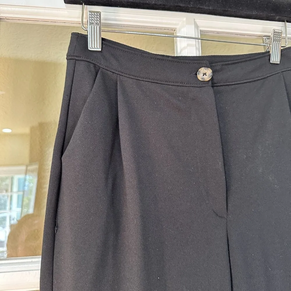 Nordstrom Rack GOOD LUCK GEM Stretch Black Slacks Trousers - Small - Image 3