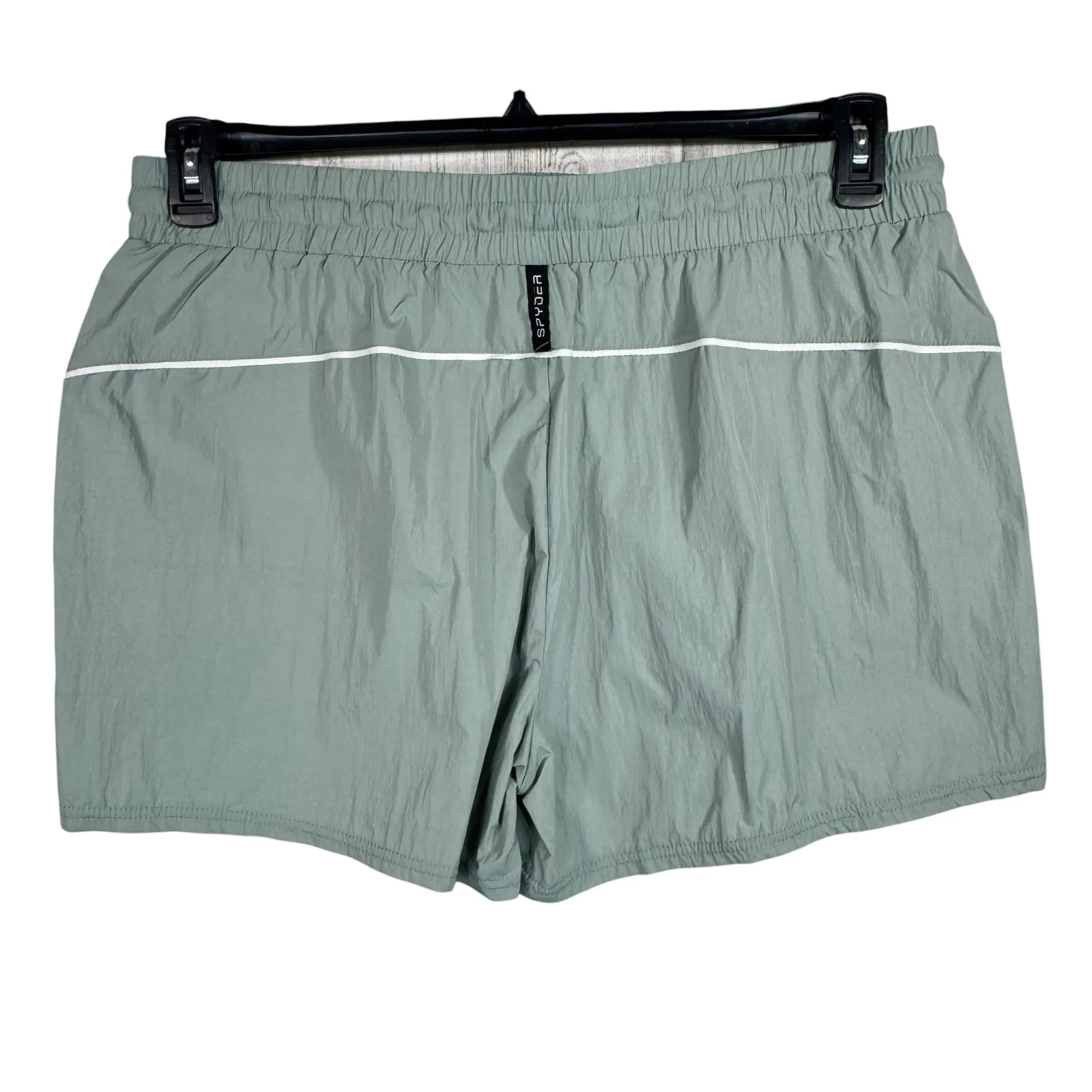 Spyder X-Large Shorts Pull-On Nylon Lightweight Quick-Dry Pockets Drawstring New - Image 4