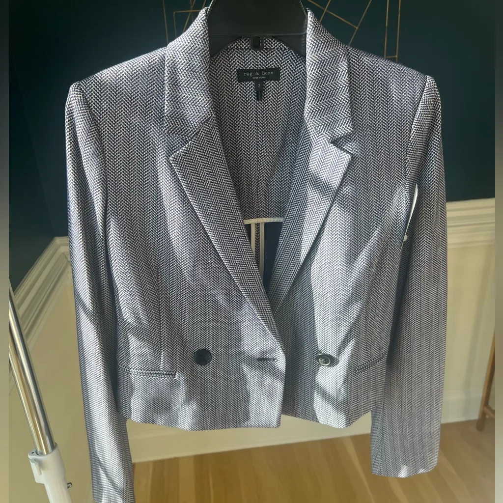 Rag and Bone  Elvy Blazer size 2 nwot - Image 5
